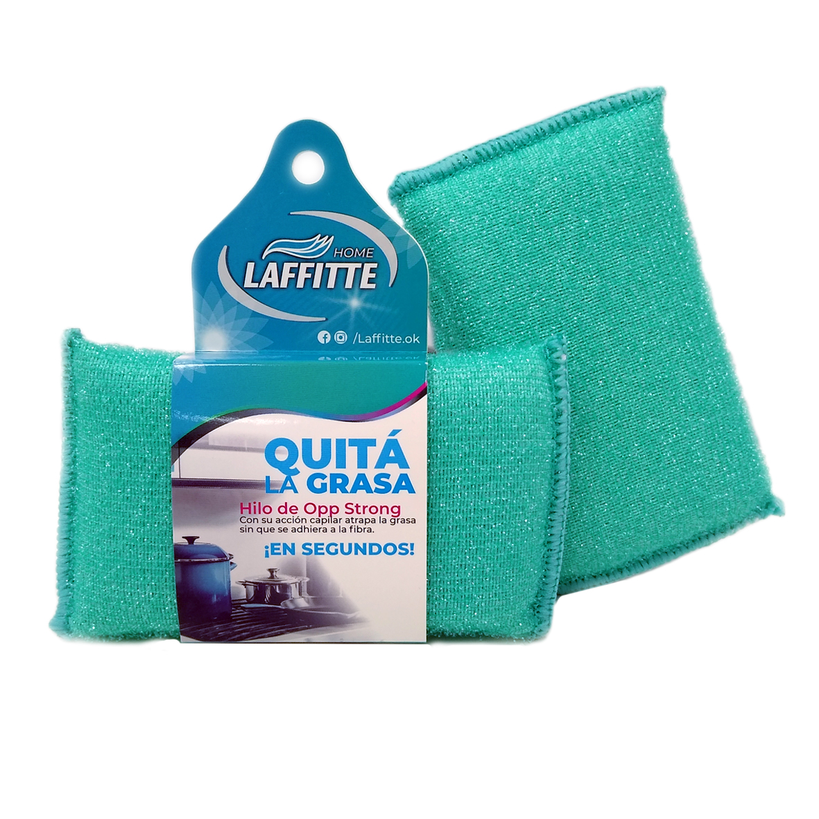 ESPONJA MICROFIBRA TEXTURA ANTI GRASA LAFFITTÉ