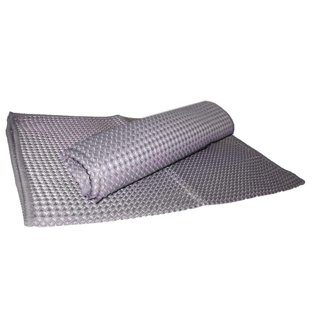 PAÑO MICROFIBRA WAFLE VAJILLA GRIS 30x40 CM LAFFITTÉ