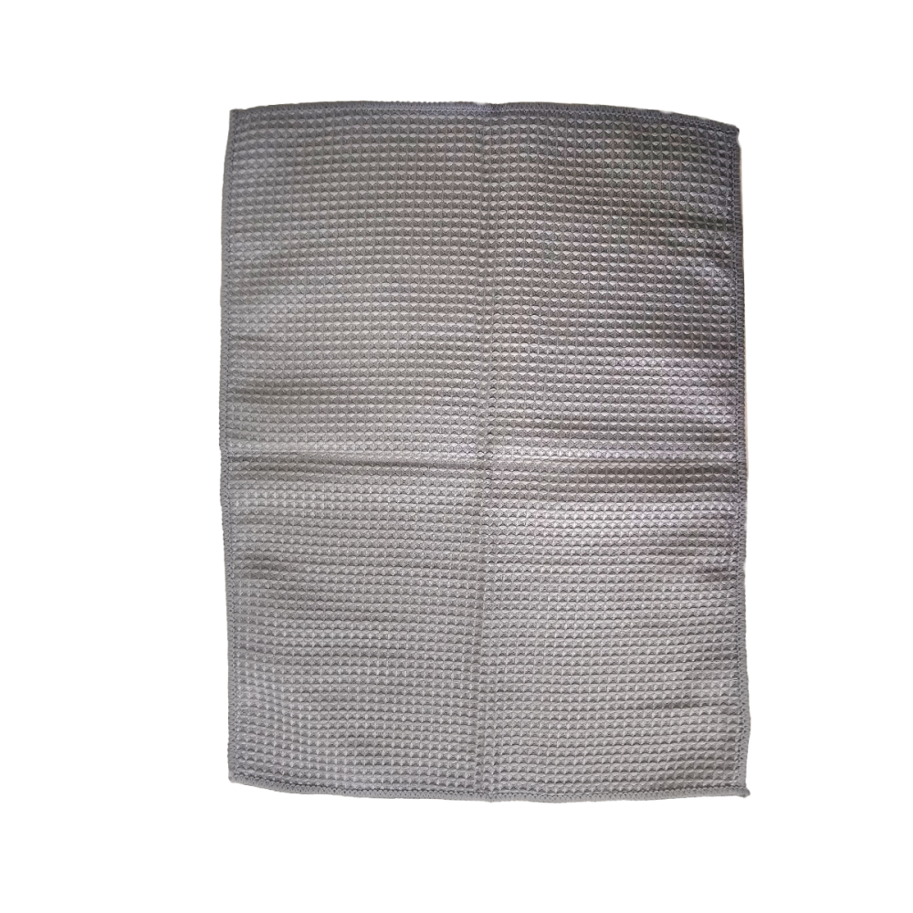 PAÑO MICROFIBRA WAFLE VAJILLA GRIS 30x40 CM LAFFITTÉ