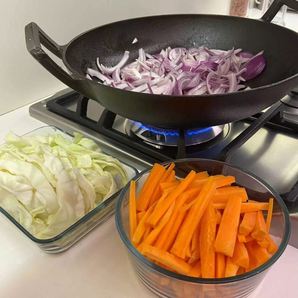 WOK HIERRO FUNDIDO 36CM ÓPALO
